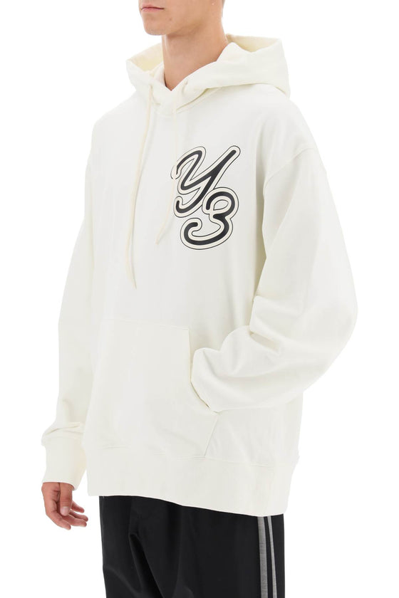 Y-3 hoodie with logo print
