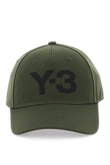  Y-3 baseball cap with logo embroidery