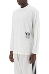 Y-3 long-sleeved t-shirt with logo print