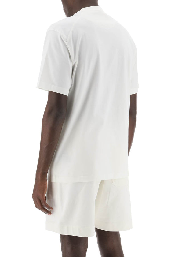 Y-3 t-shirt with gradient logo print