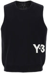 Y-3 "logo knit vest for