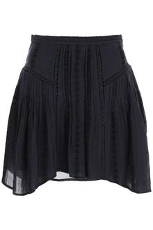  Isabel marant etoile jorena mini skirt with lace inserts