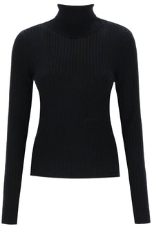  Ganni turtleneck sweater with back cut out
