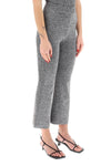 Ganni stretch knit cropped pants