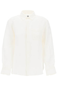  A.p.c. linen sela shirt for