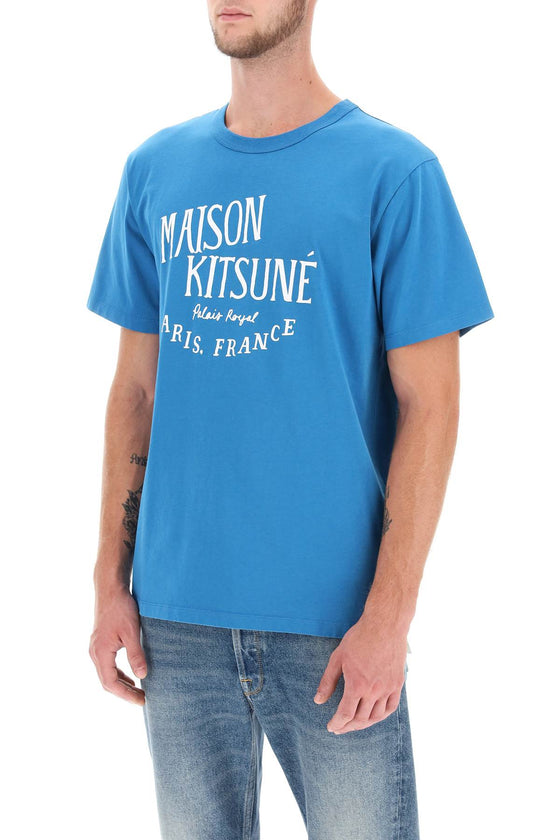 Maison kitsune 'palais royal' print t-shirt