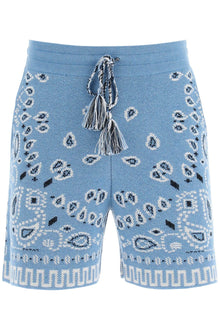  Alanui cotton bandana bermuda shorts