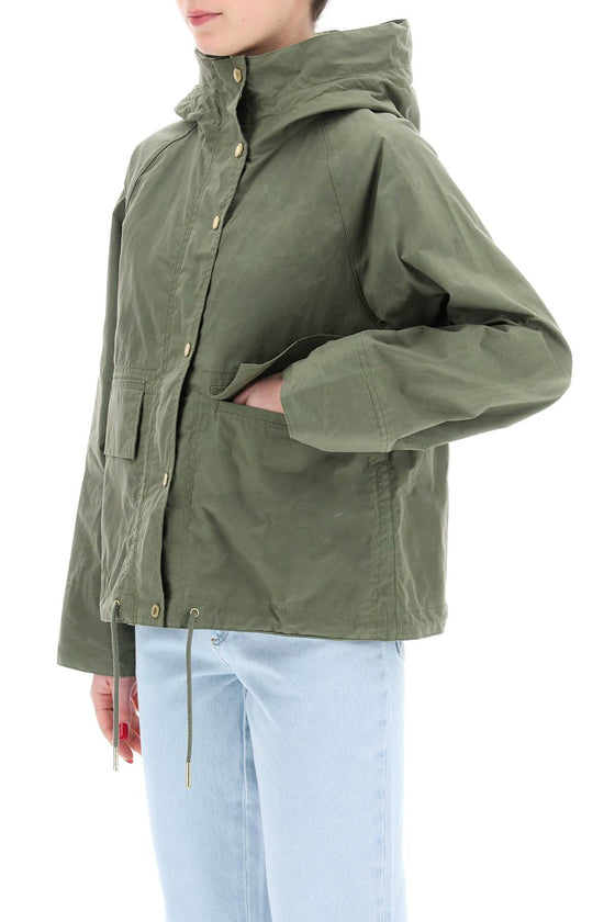 Barbour nith hooded jacket with
