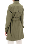 Barbour double-breasted trench coat for