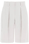 Brunello cucinelli cotton-linen shorts