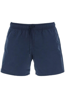  Lacoste logo patch swim shorts
