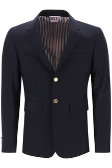  Thom browne fit 1 single-breasted 4-bar wool blazer