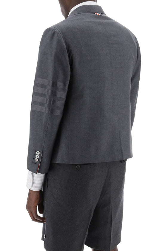 Thom browne 4-bar jacket in light wool