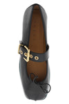 Marni nappa leather mary jane with notched sole