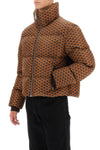 Bally short puffer jacket with pennant motif