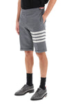 Thom browne 4-bar shorts in light wool