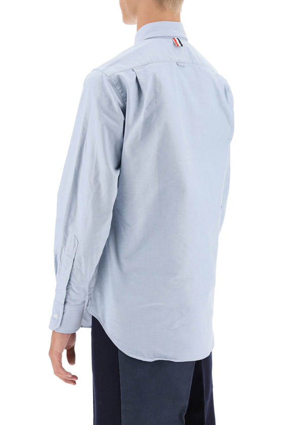 Thom browne oxford cotton button-down shirt