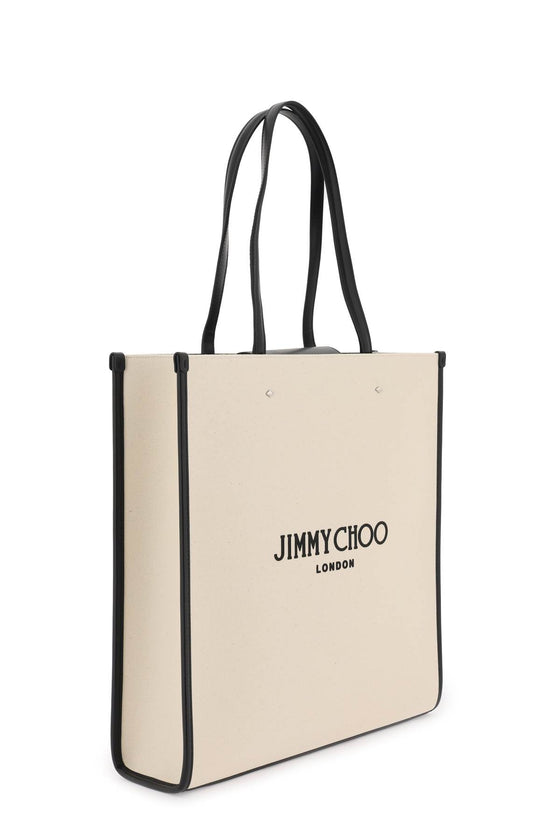 Jimmy choo n/s canvas tote bag