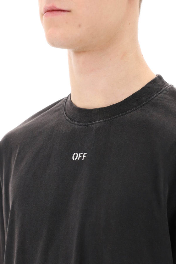 Off-white s. matthew crew-neck t-shirt