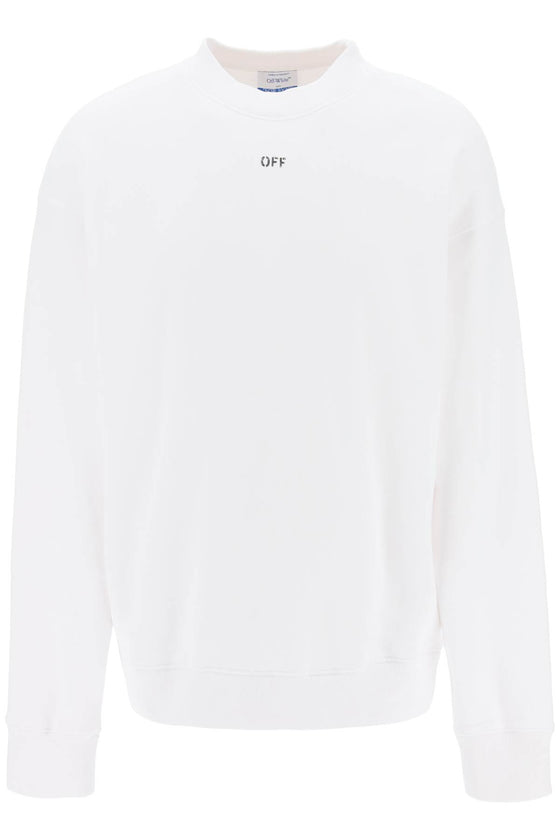 Off-white skate sweatshirt with off logo