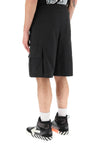 Off-white industrial cargo shorts