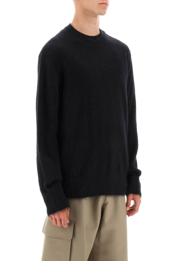 Off-white back arrow motif sweater
