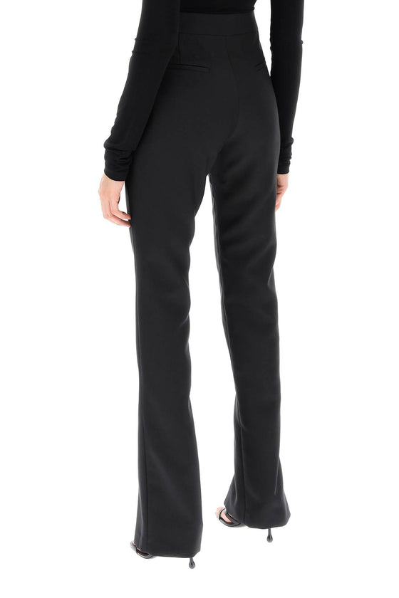Off-white corporate tailoring pants