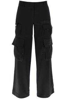  Off-white toybox cargo pants in satin