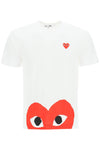 Comme des garcons play heart print t-shirt