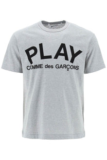  Comme des garcons play t-shirt with play print