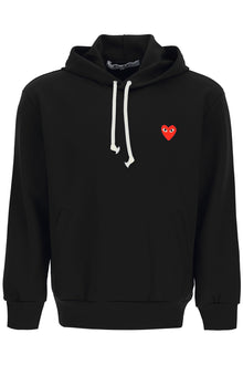 Comme des garcons play technical jersey hoodie