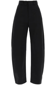  Lemaire loose curved leg pants