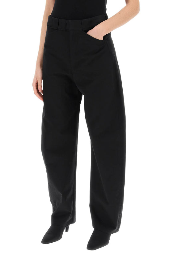 Lemaire loose curved leg pants