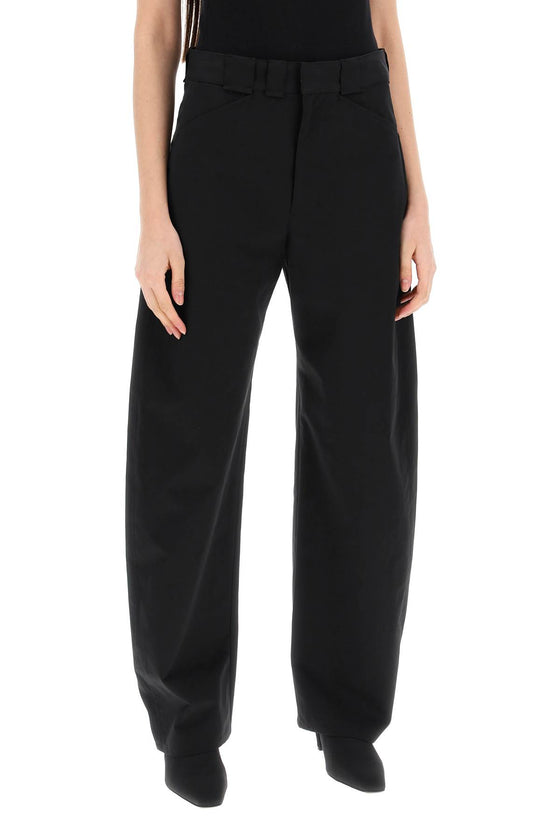 Lemaire loose curved leg pants