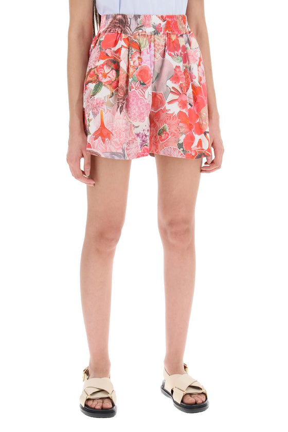 Marni floral print shorts