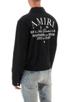 Amiri blouson jacket with arts district embroidery