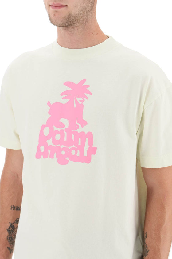 Palm angels leon logo t-shirt