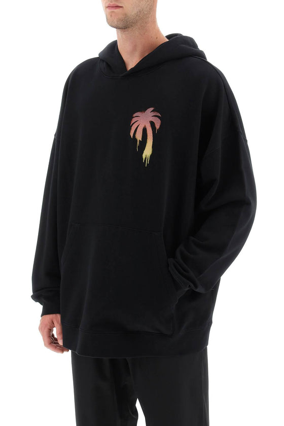 Palm angels i love pa oversized hoodie