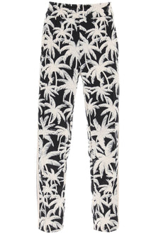  Palm angels joggers with palms print