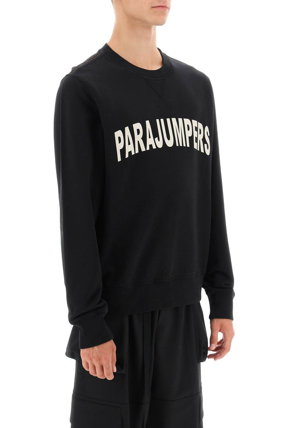 Parajumpers 'caleb' logo print sweatshirt
