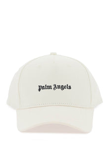  Palm angels embroidered baseball cap