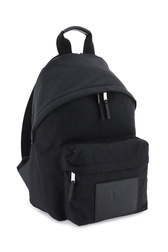 Palm angels backpack with logo patch