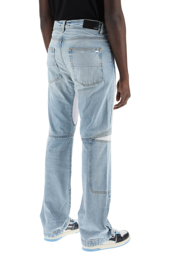 Amiri mx-3 jeans with mesh inserts
