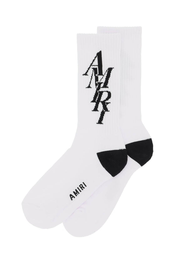 Amiri stack logo socks
