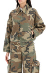 Amiri "workwear style camouflage jacket