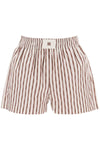 Amiri striped pajama shorts