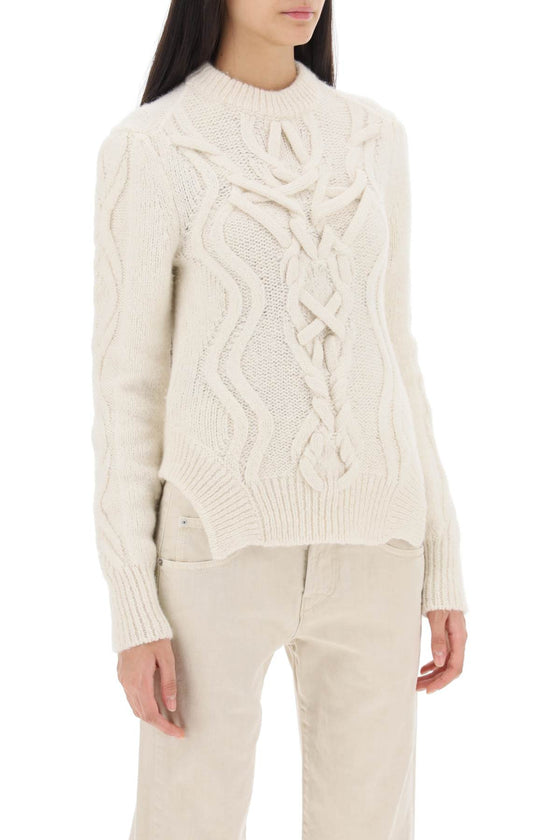 Isabel marant elvy cable knit sweater