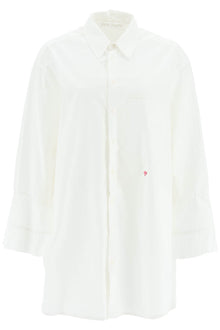  Palm angels shirt dress with bell sleeves
