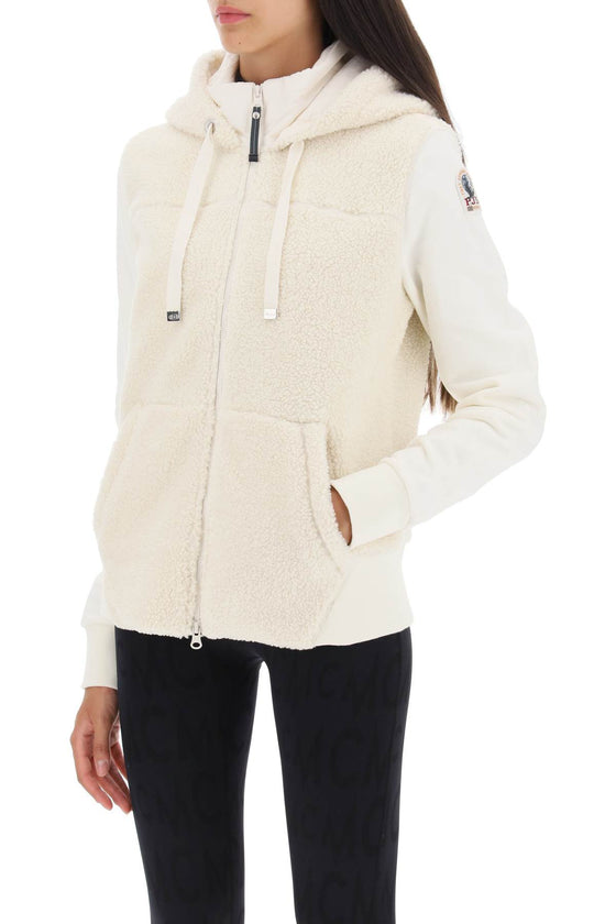 Parajumpers 'moegi' sherpa fleece jacket
