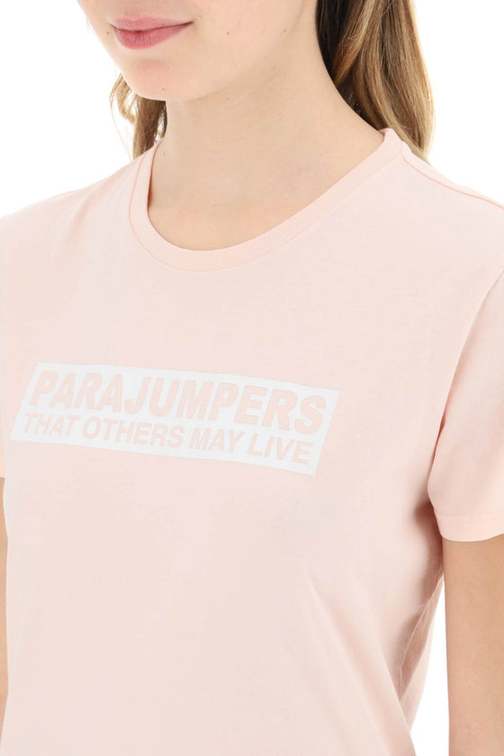 Parajumpers 'box' slim fit cotton t-shirt